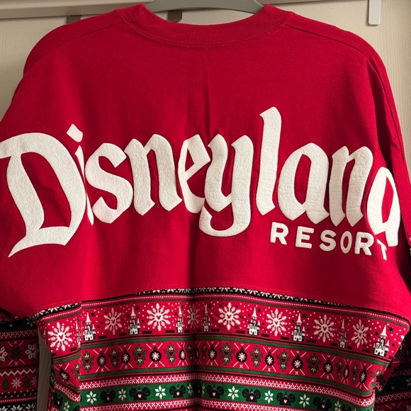DISNEYLAND Christmas Sweater Spirit Jersey like new size large - Picture 4 of 7